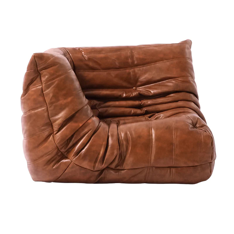 Michel Ducaroy - Leather Togo Sofa Corner Piece