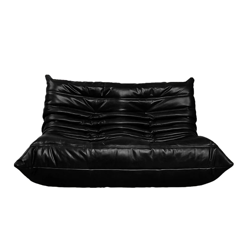 Leather Togo Sofa Loveseat