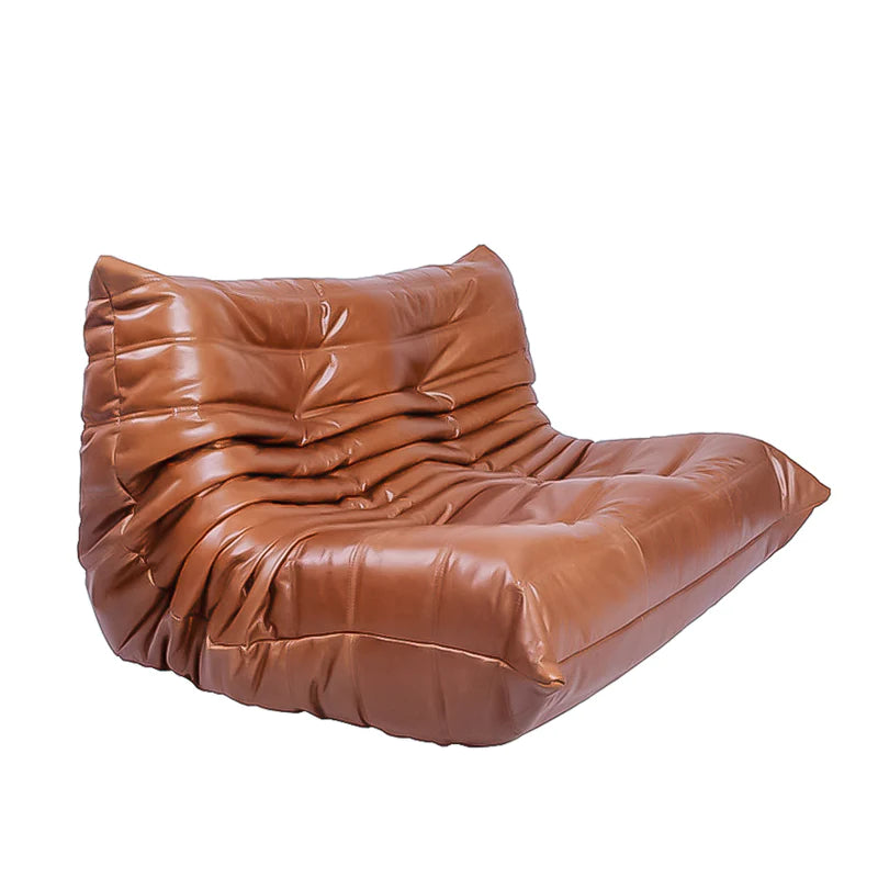 Leather Togo Sofa Loveseat