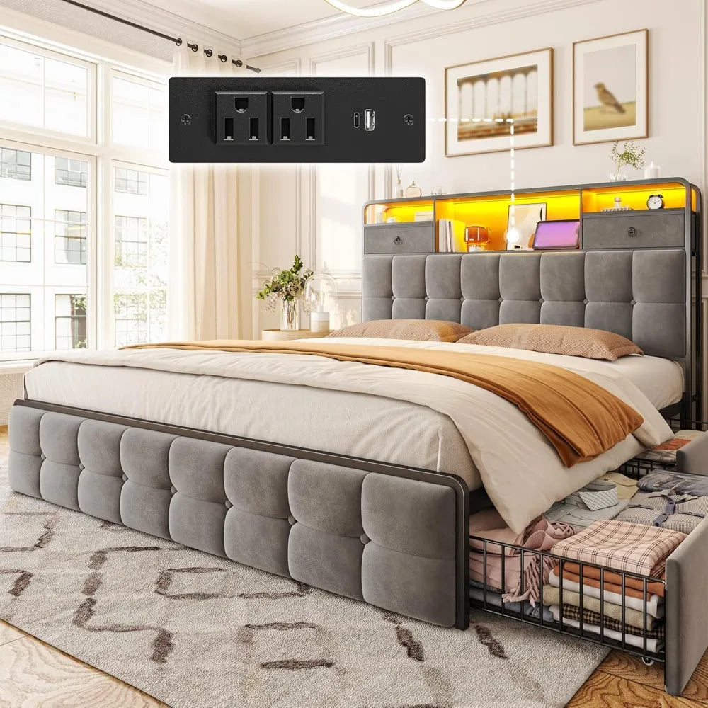 Oslo Storage Bed - Double Size