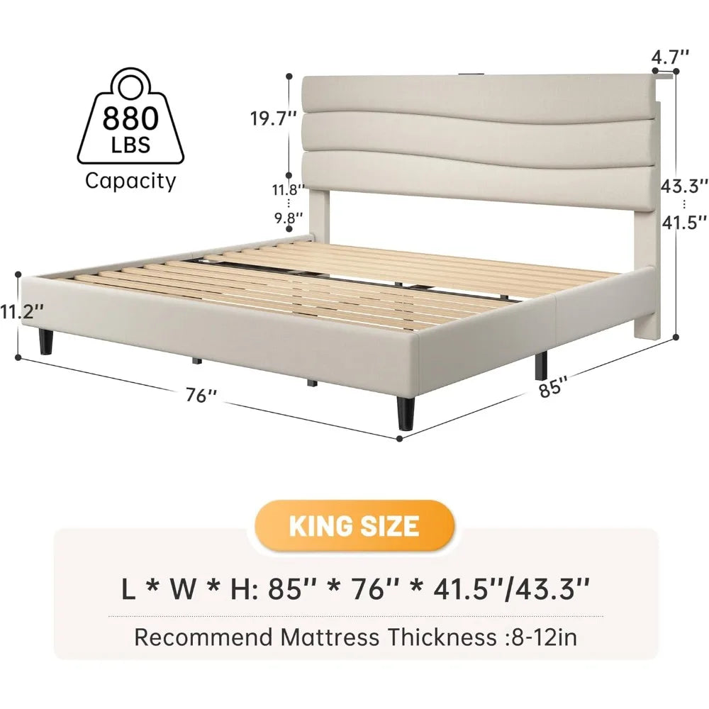 Daria Bed - King Size