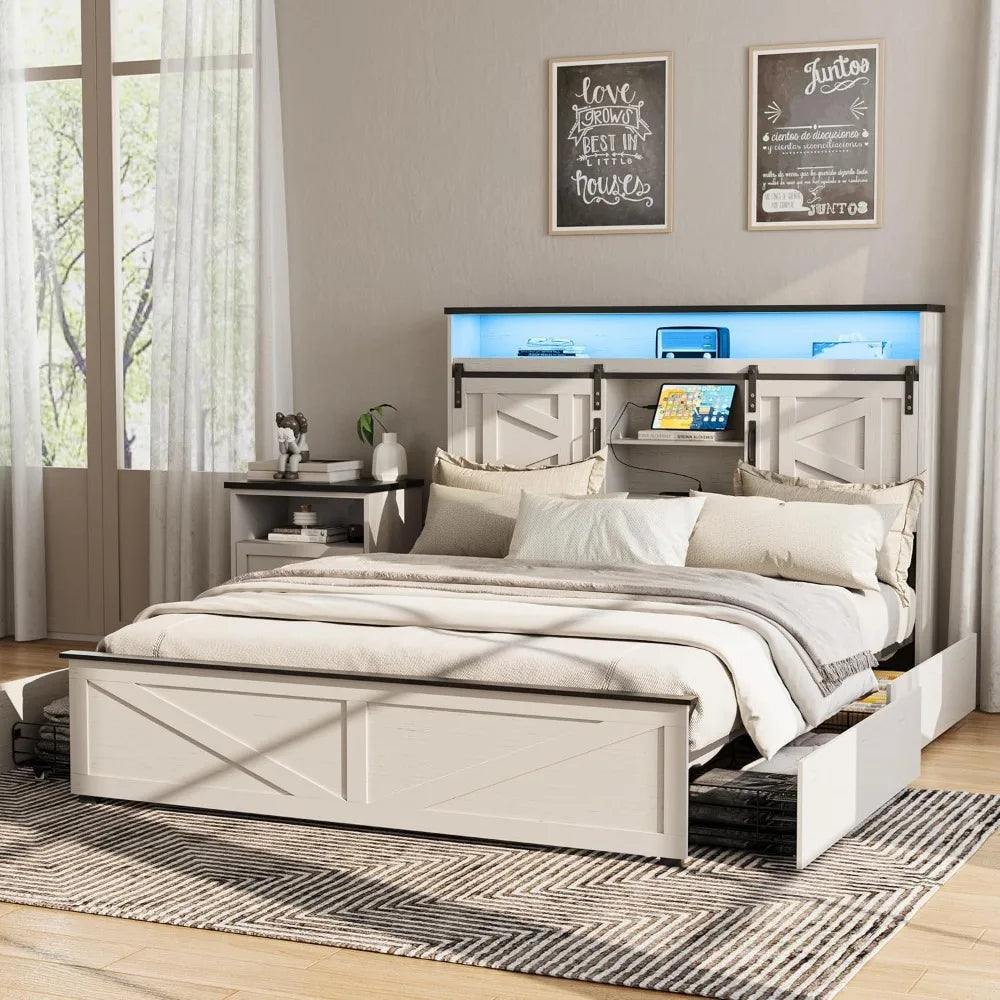 Marissa Storage Bed - Double Size