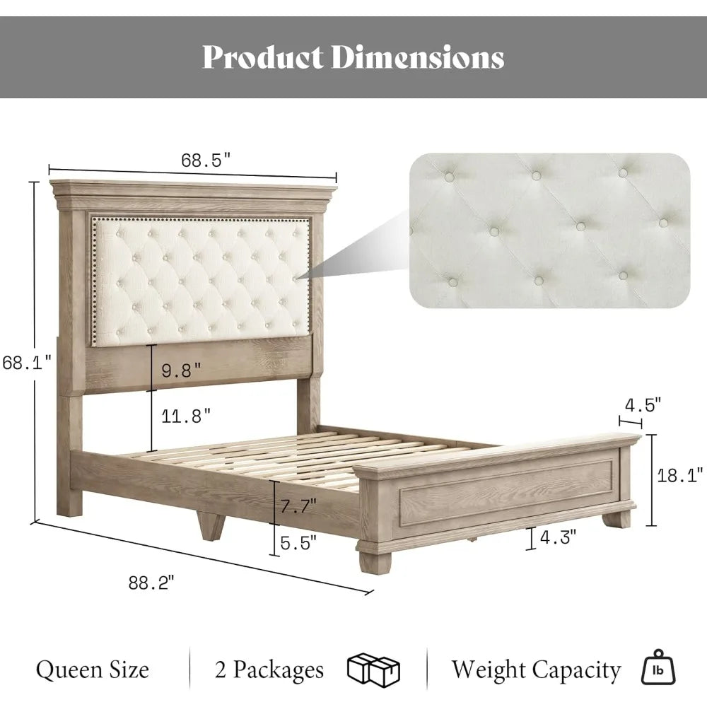 Annecy Bed - Queen Size
