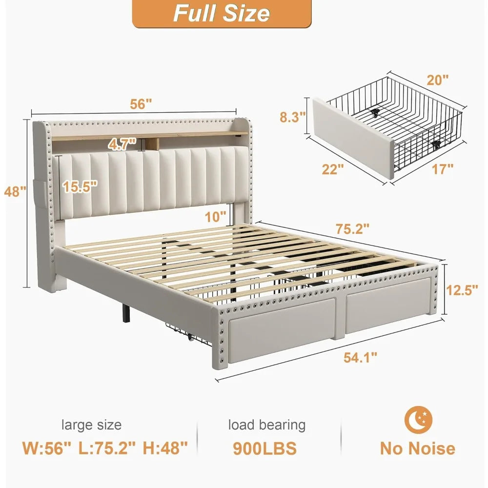 Chambery Bed - Double Size