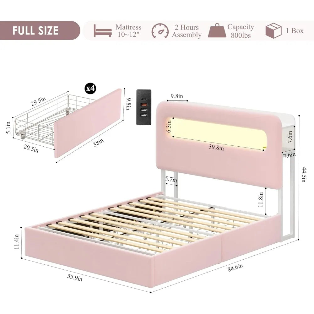 Princess Bed - Double Size